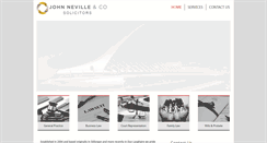 Desktop Screenshot of johnnevilleandco.ie